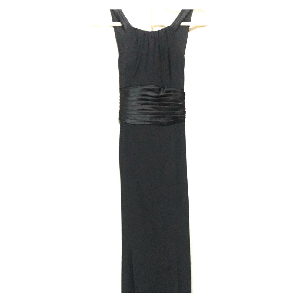 Black David’s Bridal Bridesmaid Dress